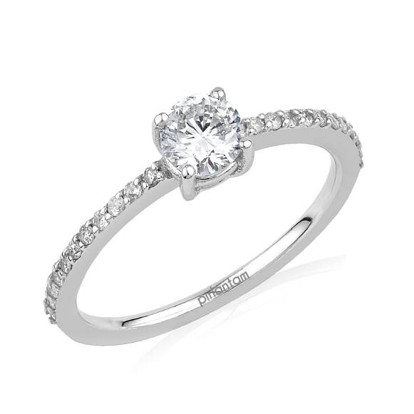 0.60 ct. Pırlanta Tektaş Yüzük